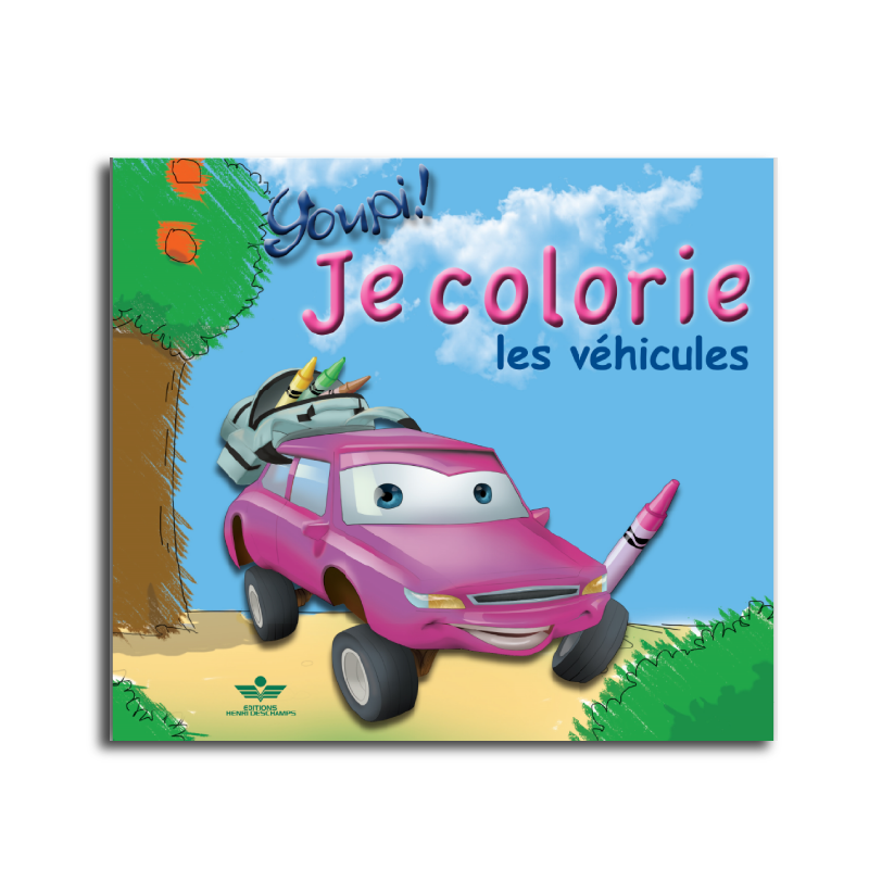 Youpi je colorie les véhicules